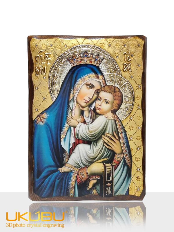 EIMCL 609e47f7c2dccf1e989d523a - Icona Madonna del Carmelo in Legno Massello