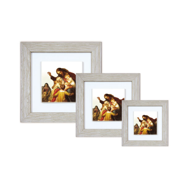 EMCB.54 5fd73387c2dcff2b45a00bc2 3 - Mattonella in Ceramica con Cornice Brown - immagine Gesù con Bambini