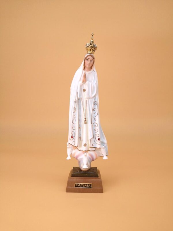 F13024 6278e451c2dc1e46e557d095 - Statua Madonna di Fatima pittura classica 23 cm