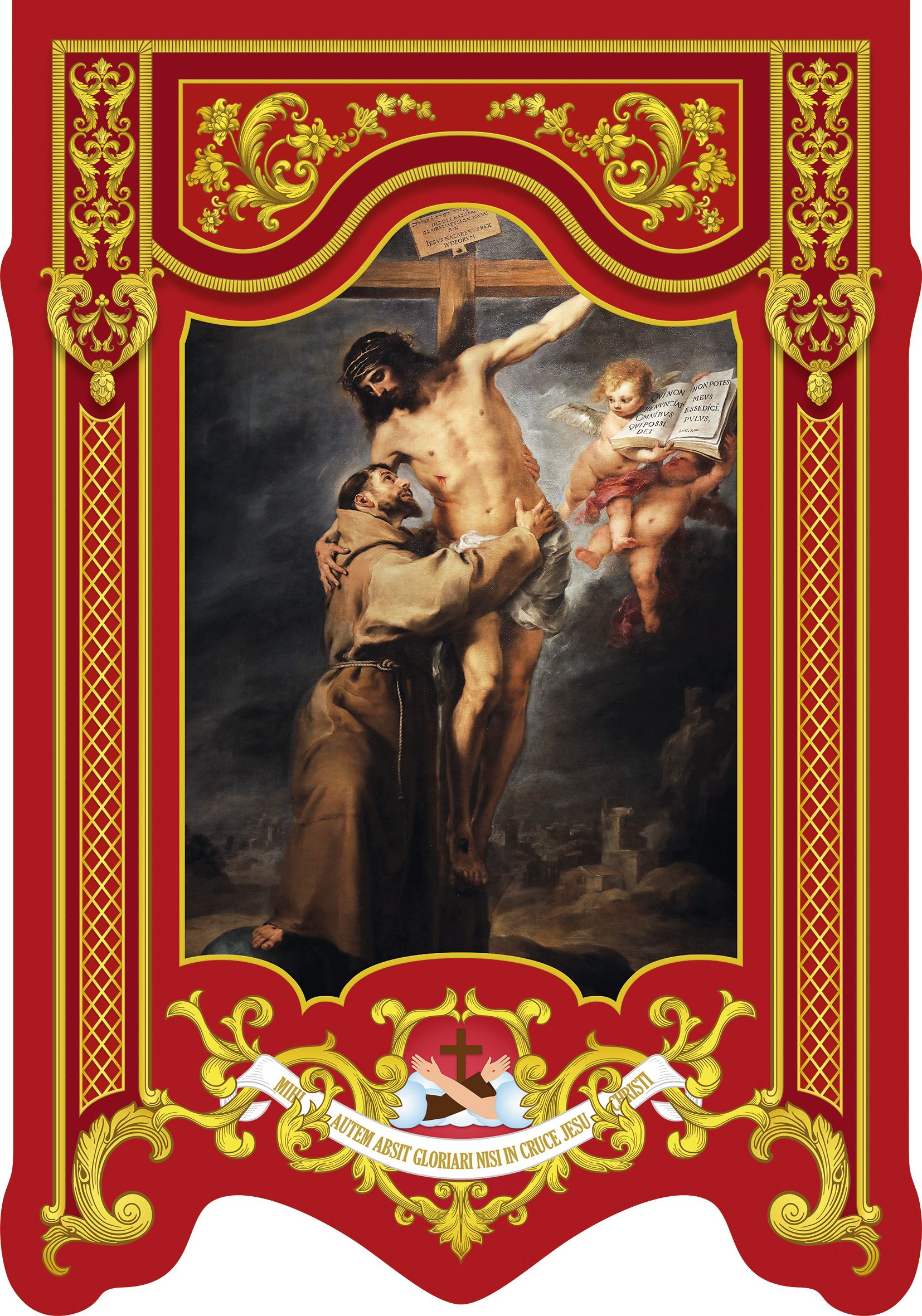 Drappo Bandiera San Francesco