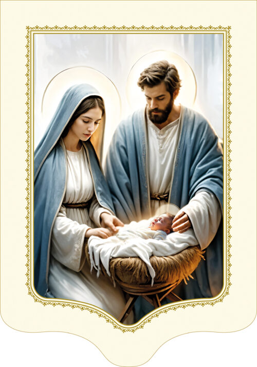 Drappo da Balcone Natività - modello 3